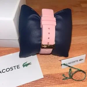 Lacoste TR90 Quartz Watch with Rubber Strap, Pink, 17. New and never worn. Lacoste | Accessories | Lacoste Tr9 Quartz Watch With Rubber  main image 3